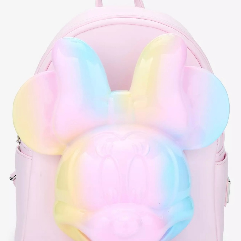 Loungefly Disney Minnie Pastel Sculpted Mini Backpack